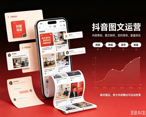 瀍河抖音图文代运营服务